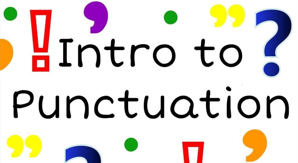 Dấu câu trong ngữ pháp tiếng Anh